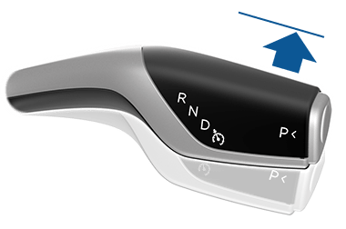 Image of the drive stalk with an arrow going up.