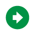 A green circle with a right pointing arrow