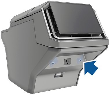 Dos puertos USB-C bajo la pantalla táctil trasera