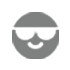 サングラスをかけた絵文字
