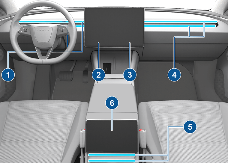 Front trunk vent for Tesla Model Y