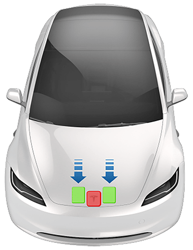 Essuie-glace De Voiture Soulevé Au-dessus Du Pare-brise Pour L'entretien