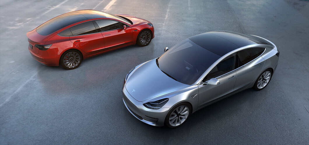 Resultado de imagen de tesla model 3